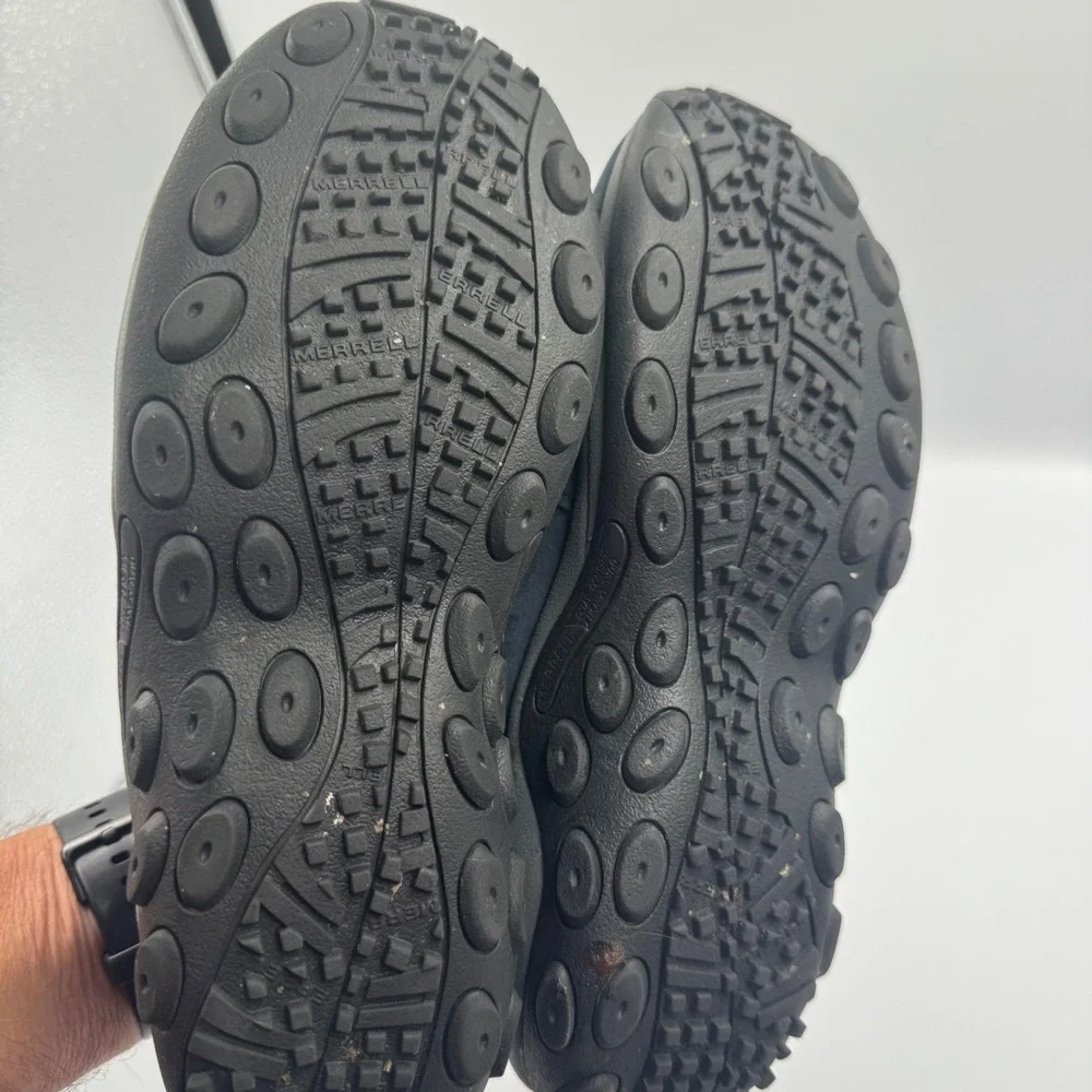 Merrell Jungle Moc Womens Navy Blue Suede Slip On Shoes J599386 Size 9